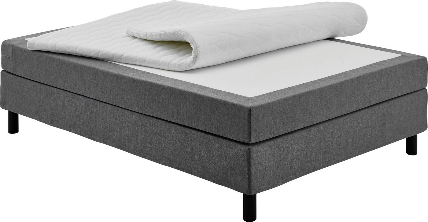ATLANTIC home collection Boxbett Happy, ohne Kopfteil, mit Topper, wahlweise mit oder ohne Bettwaren – Bild 5 von 5