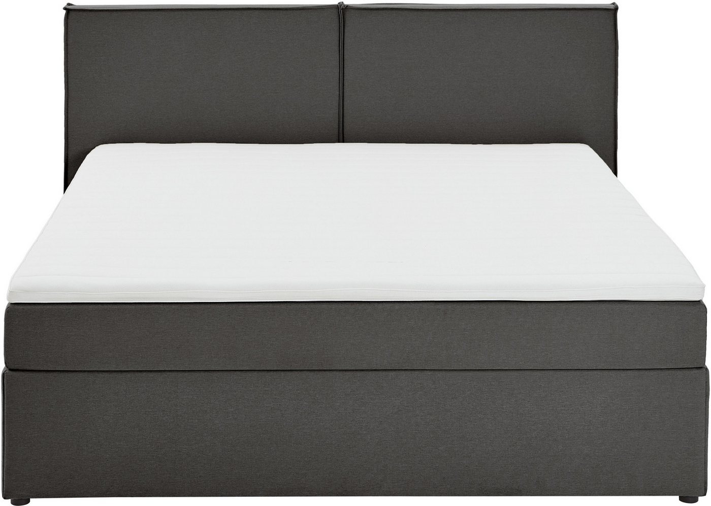 ATLANTIC home collection Boxbett NIKITA, bodentiefes Bett, wahlweise mit Matratze und Topper – Bild 3 von 5