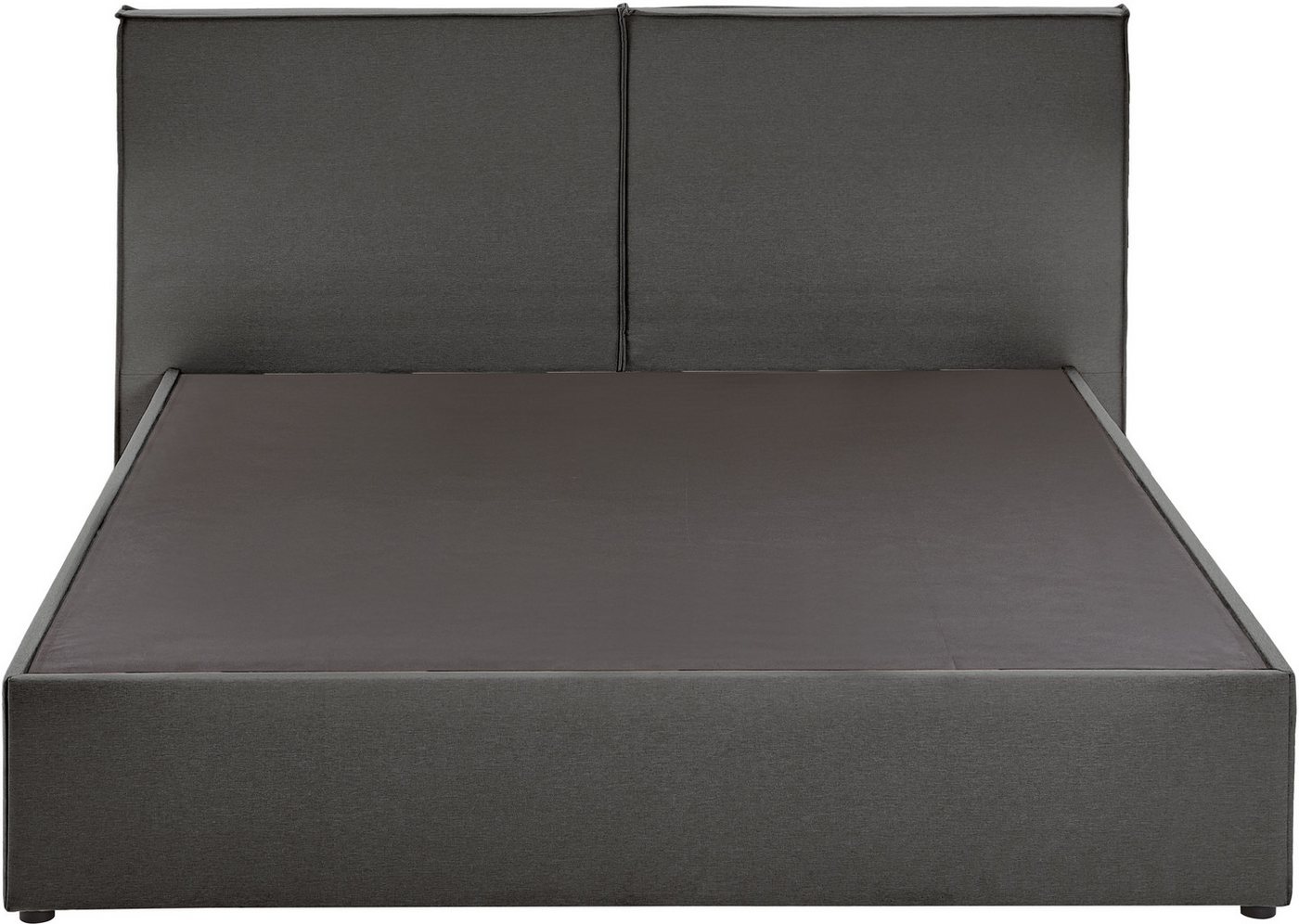 ATLANTIC home collection Boxbett NIKITA, bodentiefes Bett, wahlweise mit Matratze und Topper – Bild 3 von 5