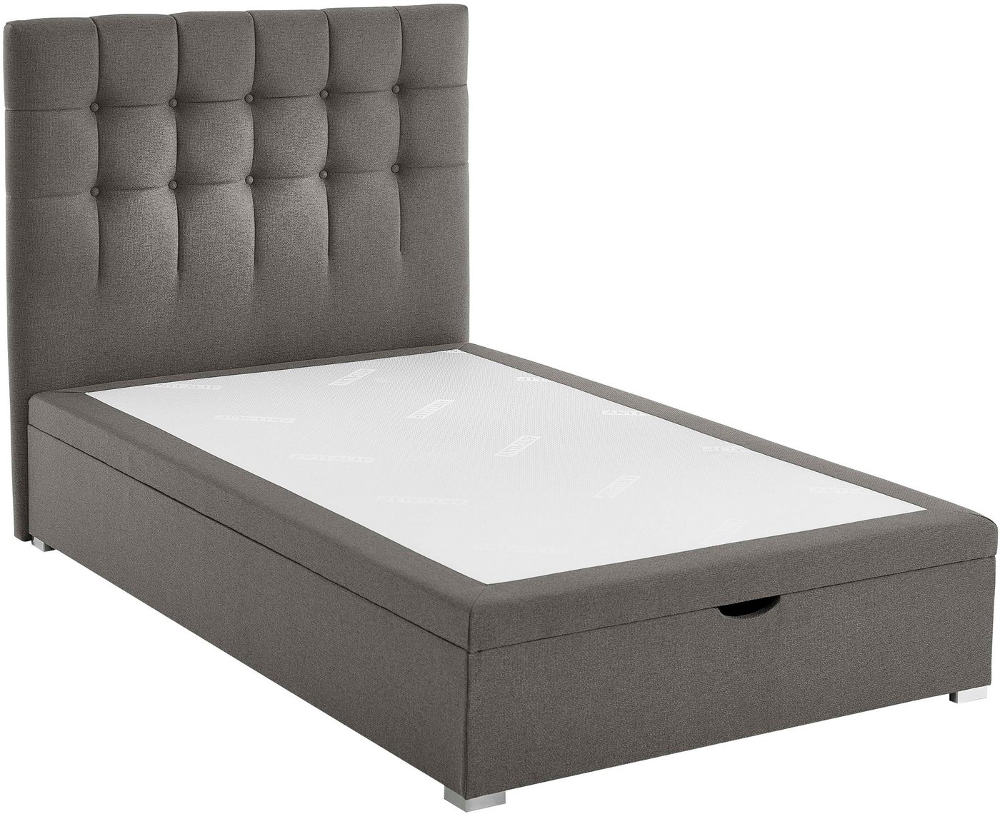 ATLANTIC home collection Boxbett Riona, erweiterbar zu Doppel- und Familienbett, wahlweise mit 120x200cm Taschen-Federkernmatratze oder ohne Matratze – Bild 2 von 5