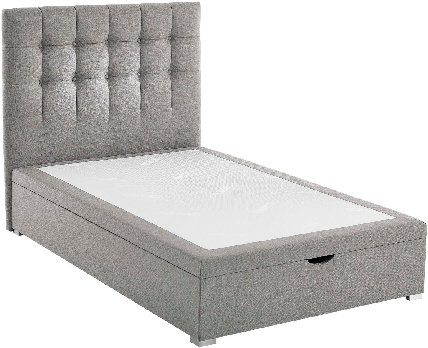 ATLANTIC home collection Boxbett Riona, erweiterbar zu Doppel- und Familienbett, wahlweise mit 120x200cm Taschen-Federkernmatratze oder ohne Matratze – Bild 2 von 5