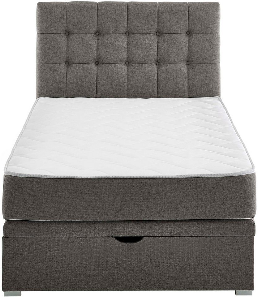 ATLANTIC home collection Boxbett Riona, erweiterbar zu Doppel- und Familienbett, wahlweise mit 120x200cm Taschen-Federkernmatratze oder ohne Matratze – Bild 5 von 5