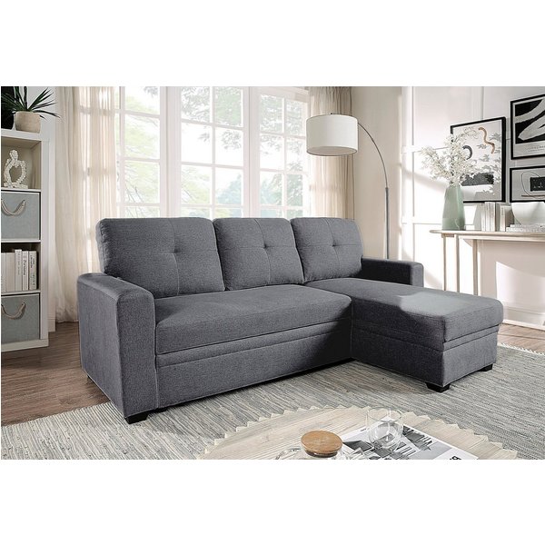 ATLANTIC home collection Ecksofa Gerrit L-Form, B: 216 cm, mit Schlaffunktion & Bettkasten