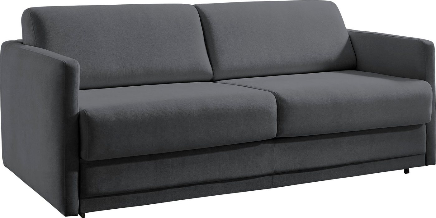ATLANTIC home collection Schlafsofa Limone, Dauerschläfer,B: 178cm, Liegefläche: 140 x 200cm,inkl Matratze, für Dauerschläfer geeignet inklusive hochwertige Mat – Bild 3 von 5