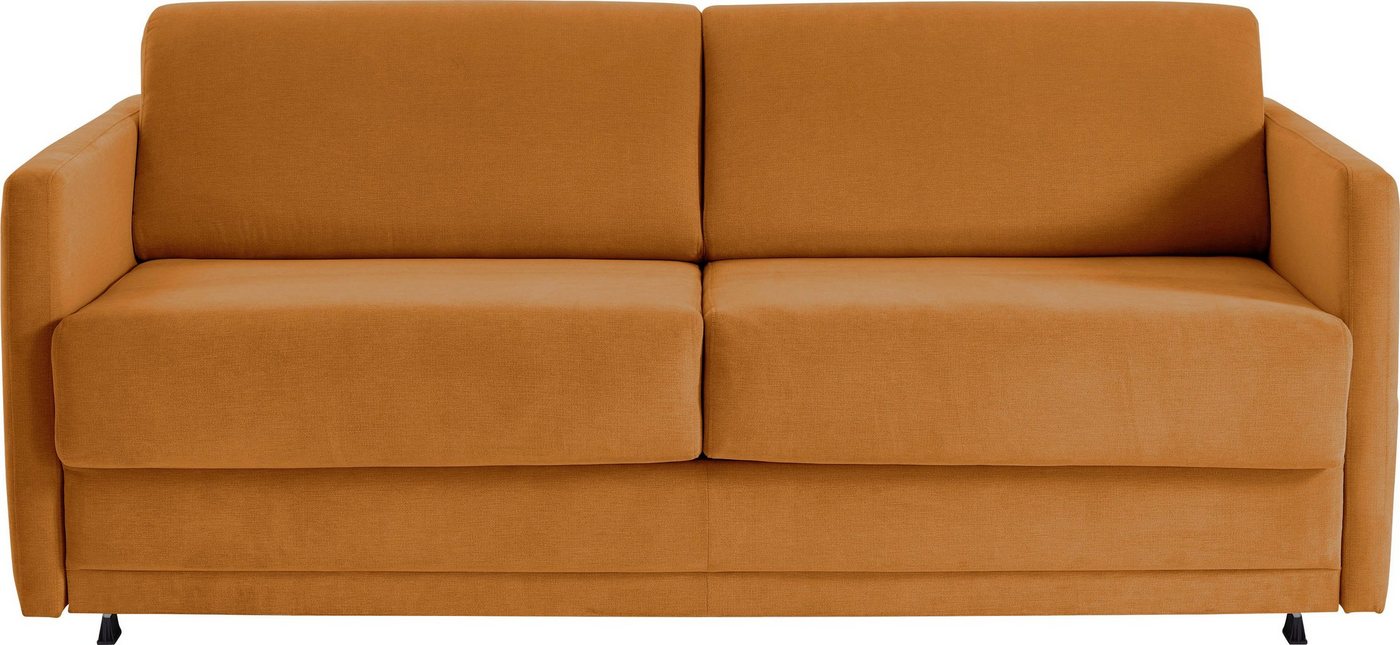 ATLANTIC home collection Schlafsofa Limone, Dauerschläfer,B: 178cm, Liegefläche: 140 x 200cm,inkl Matratze, für Dauerschläfer geeignet inklusive hochwertige Mat – Bild 3 von 5