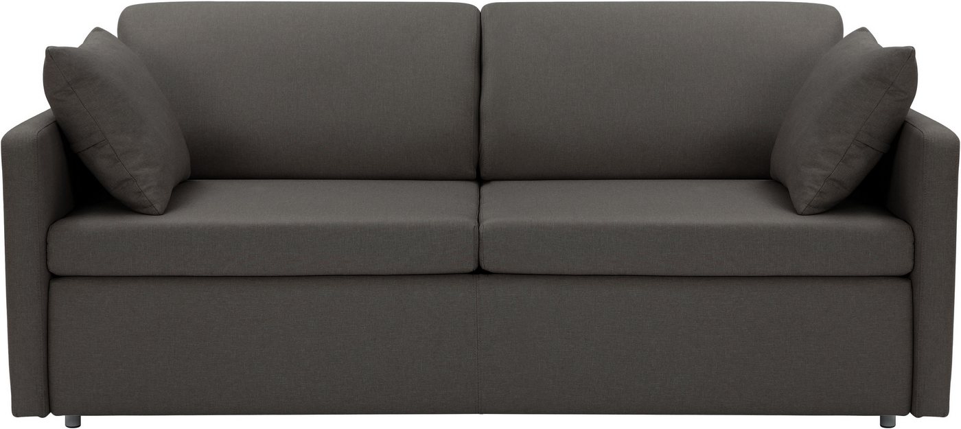 ATLANTIC home collection Schlafsofa Robin, B: 168cm, Dauerschlafsofa, inklusive Matratze, mit Matratze und Zierkissen, Dauerschläfer – Bild 2 von 5