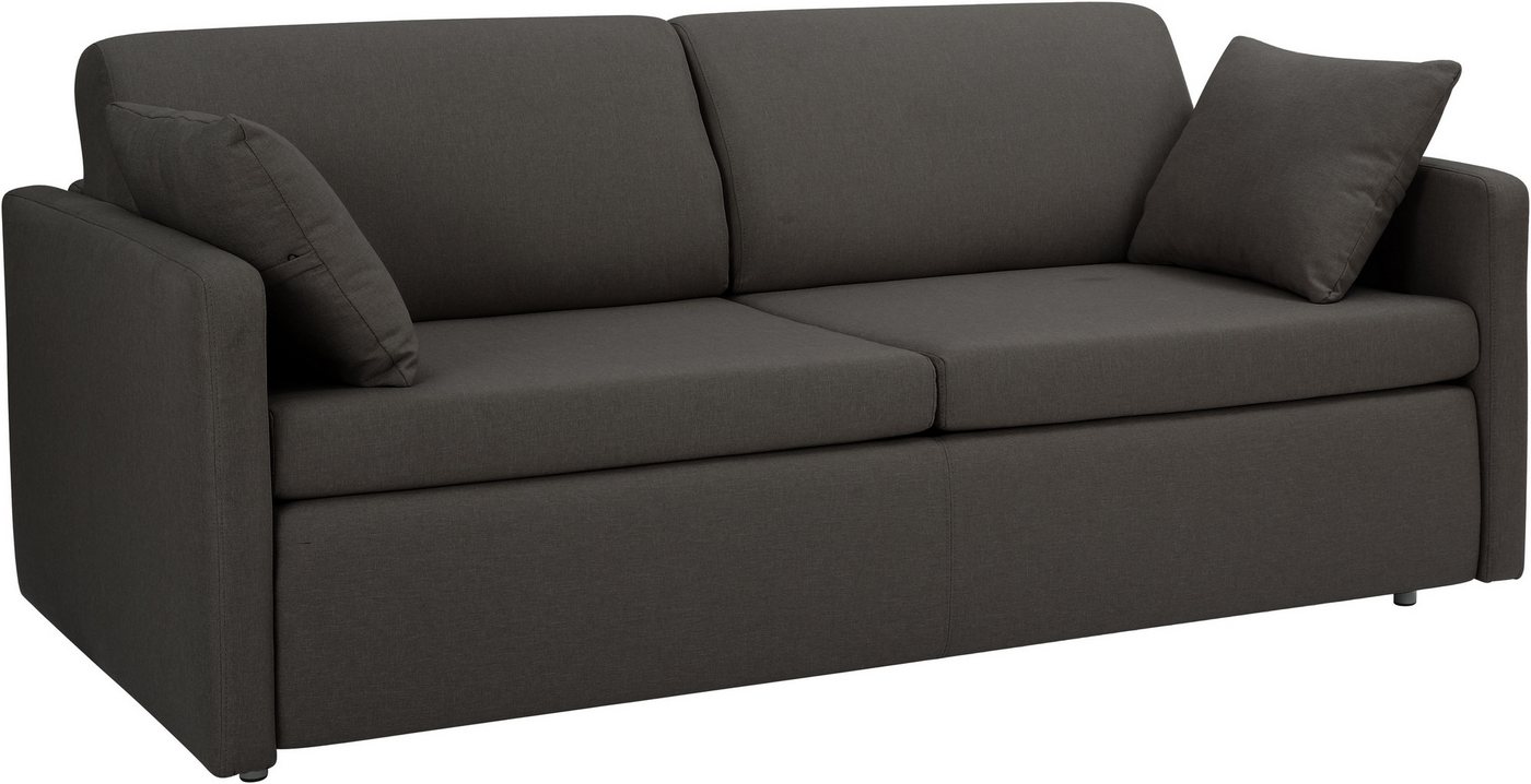 ATLANTIC home collection Schlafsofa Robin, B: 168cm, Dauerschlafsofa, inklusive Matratze, mit Matratze und Zierkissen, Dauerschläfer – Bild 4 von 5