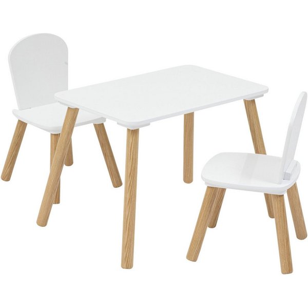 Atmosphera Créateur d'intérieur Kindertisch Kindertisch mit zwei Stühlen ALEX (funktional)