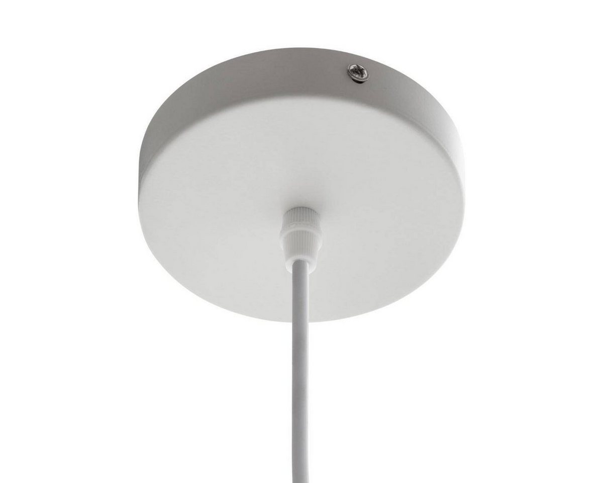 Atmosphera Créateur d'intérieur Pendelleuchte Hängeleuchte LIBY mit einem durchbrochenem Schirm aus Bambus, Ø 40 cm, Leuchte mit Dekofunktion, ohne Leuchtmittel – Bild 4 von 5