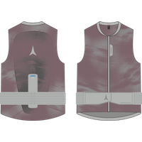Atomic Live Shield AMID Lite Vest Protektor Jr. (JS, Körpergröße < = 125 cm, graphic/concrete)
