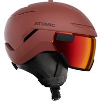 Atomic Savor GT Visor Stereo Skihelm (51-55 cm, redwood)