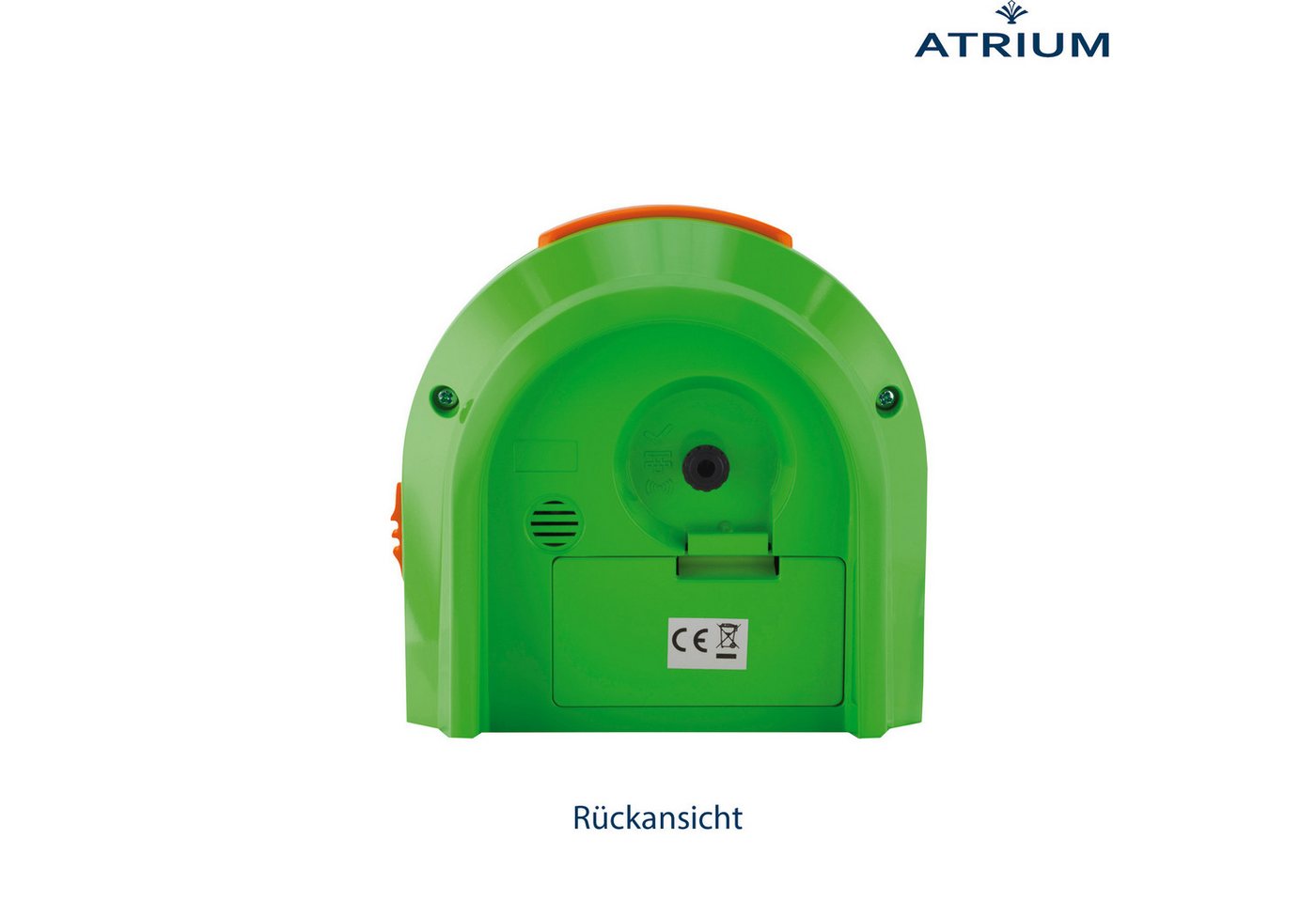 Atrium Kinderwecker A921 Quarzwecker mit fließender Sekunde, Snooze und Licht 10x10 cm – Bild 4 von 5
