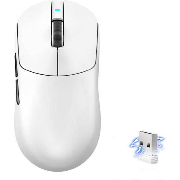 ATTACK SHARK X8PLUS Kabellose Gaming-Maus,40000 DPI,55g Superleichte Gaming-Maus (Bluetooth, kabelgebunden, 2.4GHz, 40000 dpi, PAW3395PRO Sensor,BK52820 MCU)