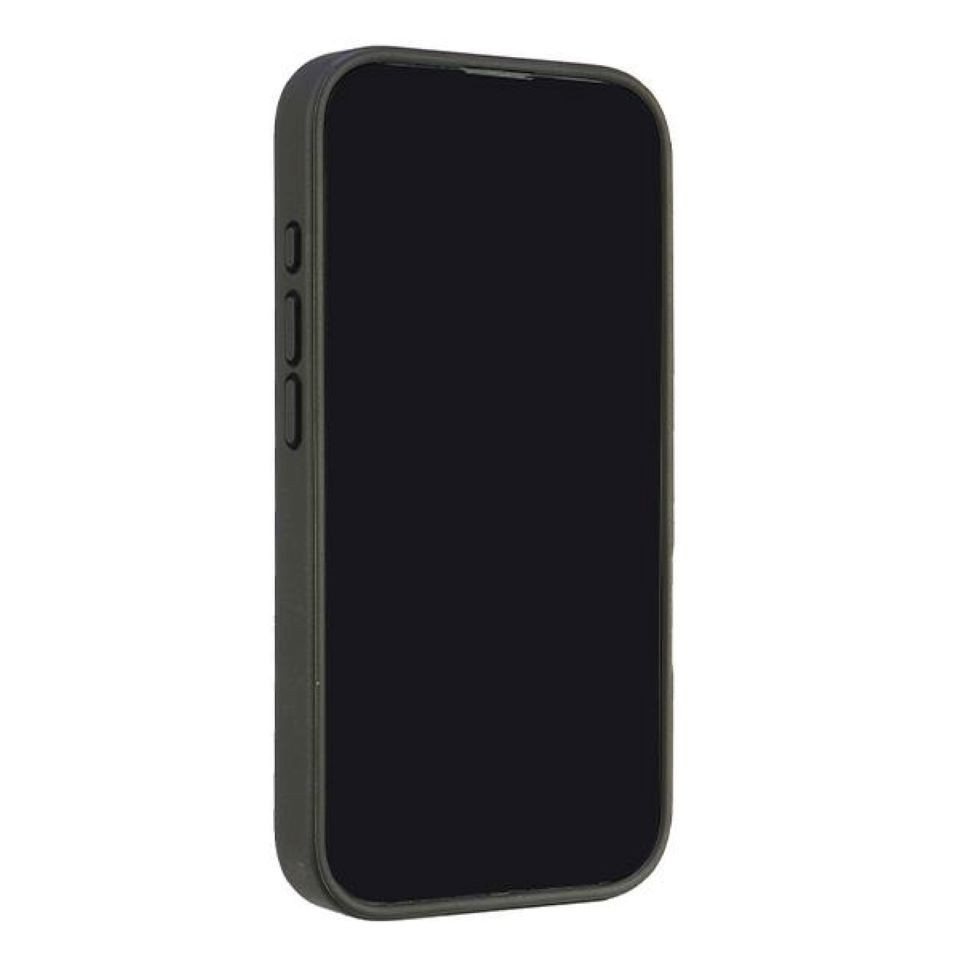 Audi Handyhülle iPhone 16 Pro Kunstleder schwarz Logo Metall 6,3 Zoll, Kantenschutz – Bild 4 von 5