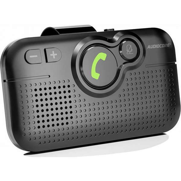 Audiocore AC475 Bluetooth 5.0-Freisprecheinrichtung mit Autostart Bluetooth-Speaker (mit Bluetooth 5.0 unterstützt Google und Siri)