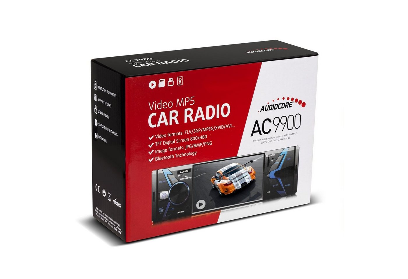 Audiocore AC9900 Autoradio (Autoradio mit Bildschirm) – Bild 3 von 5