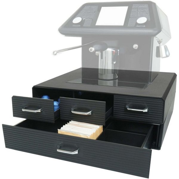 MCW Aufbewahrungsbox MCW-L99, Ideal für Kapseln verschiedener Hersteller