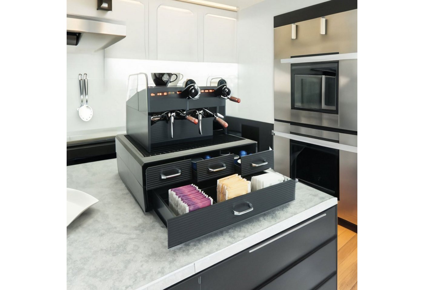 MCW Aufbewahrungsbox MCW-L99, Ideal für Kapseln verschiedener Hersteller – Bild 4 von 5