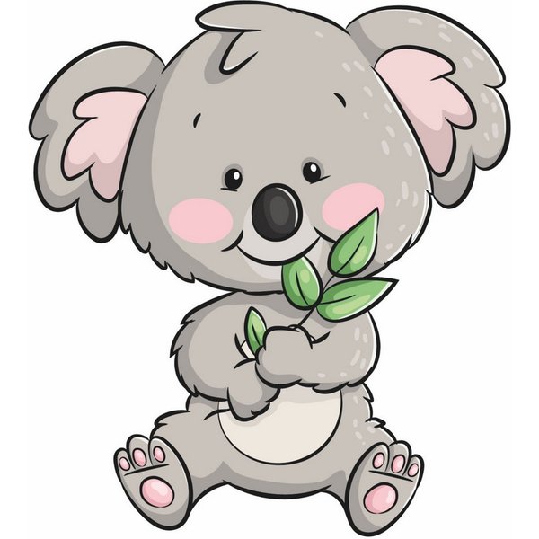 Hermann Schütz Aufkleber Hermann Schütz Aufkleber Koala 95x100mm