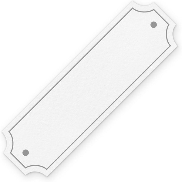itenga Aufkleber itenga Aufkleber Form "Banner 3" (Motiv 198) Namensschild für Schultüt