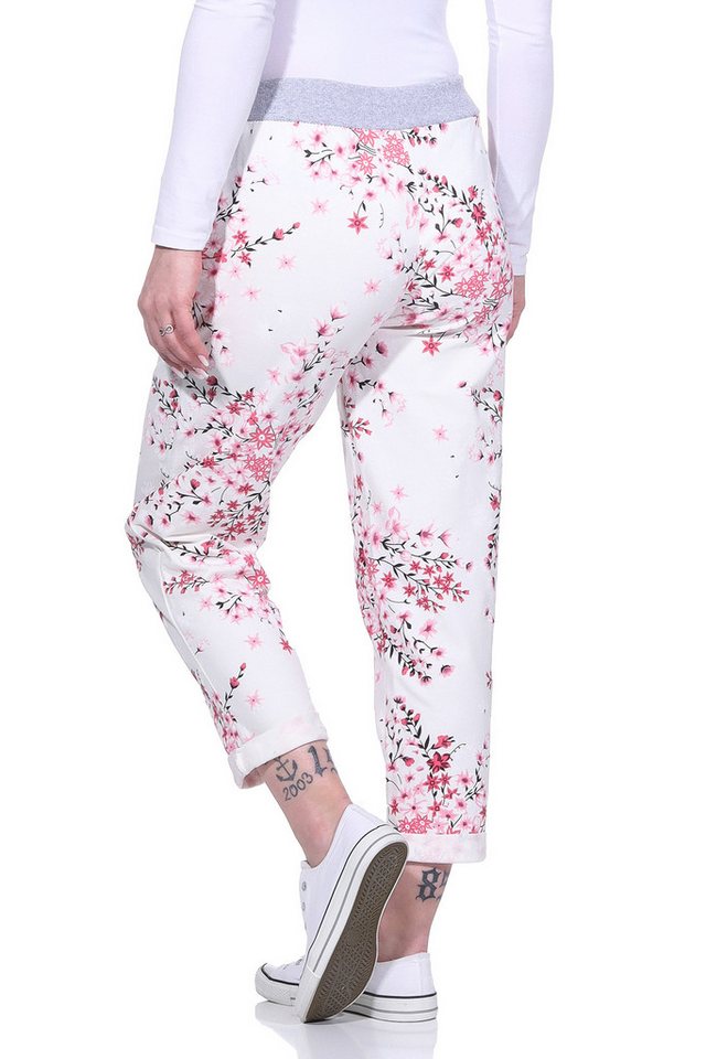 Aurela Damenmode Sweatpants Freizeithose super leichte Haushose angenehme Jogginghose mit elastischem Bund und Schnürung – Bild 2 von 5