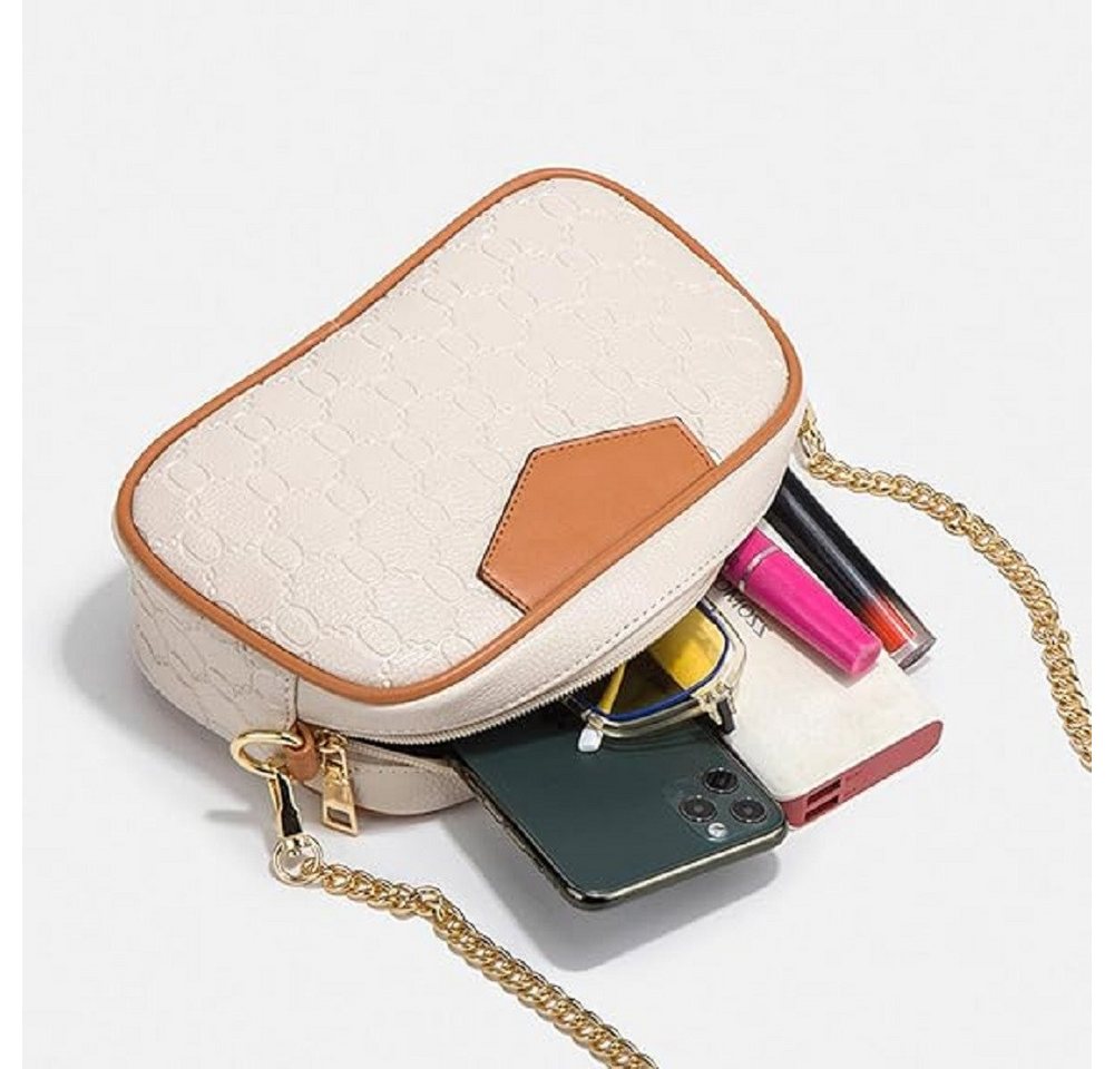 AURIVION Wickeltasche Großes, vierteiliges Set Muttertasche (Set, 1-tlg., diagonale Straddle-Tasche für Damen), Handtasche mit einer Schulter – Bild 3 von 4