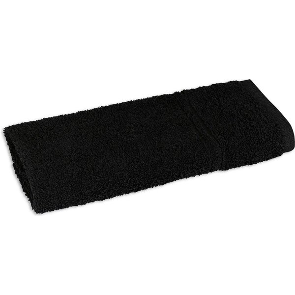 aurora Objektwäsche Badetücher Gästetuch Rio 30x50cm - 450 g/m² schwarz, 100%BW
