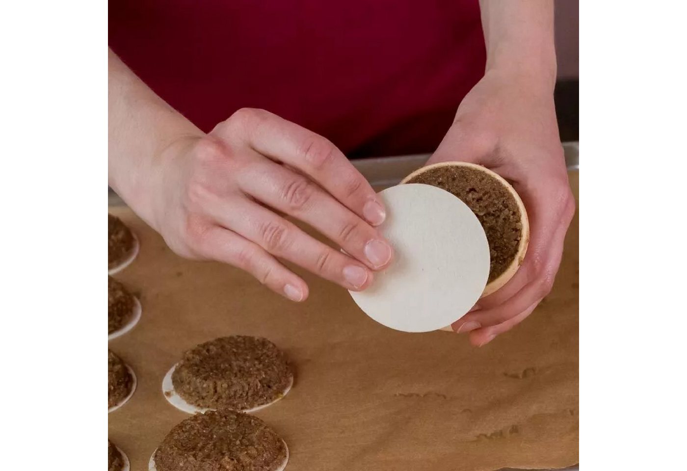 Lebkuchenglocke Ausstechform Lebkuchenglocke, Former 8 cm, gleichmäßige Lebkuchen, Ahornholz, Robust, langlebig, perfekt für weihnachtliche Backkreationen – Bild 4 von 5