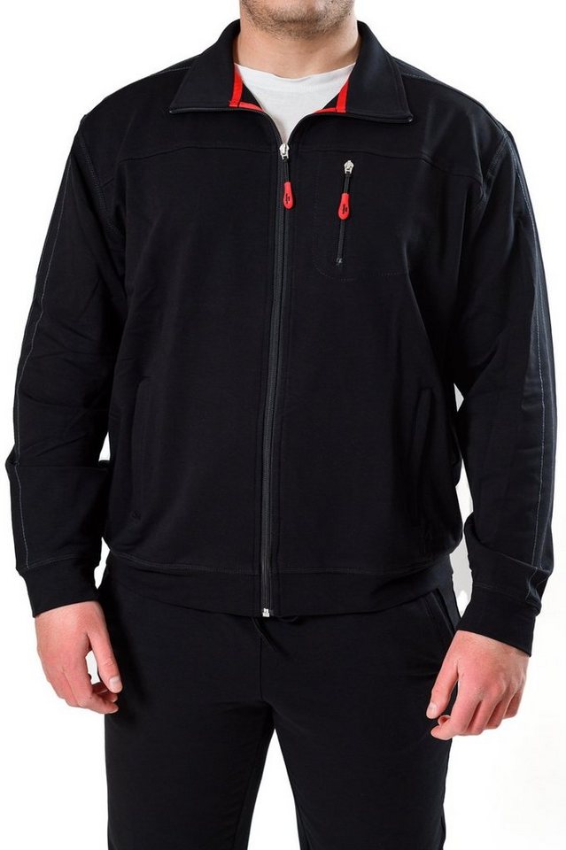 Authentic Klein Sweatjacke Herren Jerseyjacke Baumwollmischgewebe in allen Größen bis 5 XL – Bild 2 von 5
