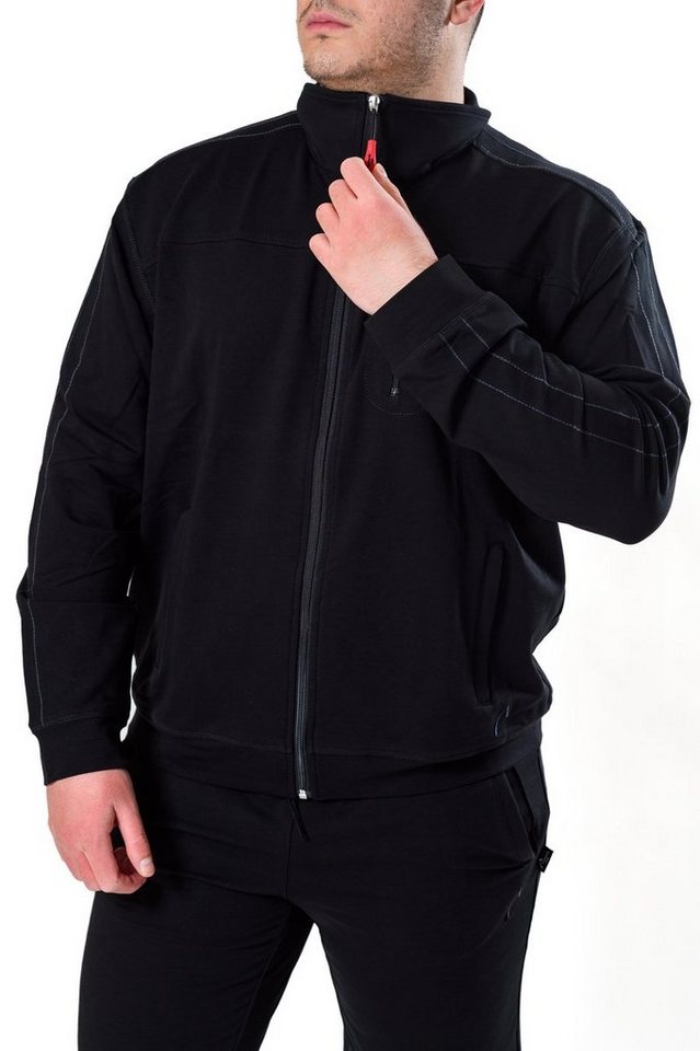Authentic Klein Sweatjacke Herren Jerseyjacke Baumwollmischgewebe in allen Größen bis 5 XL – Bild 4 von 5