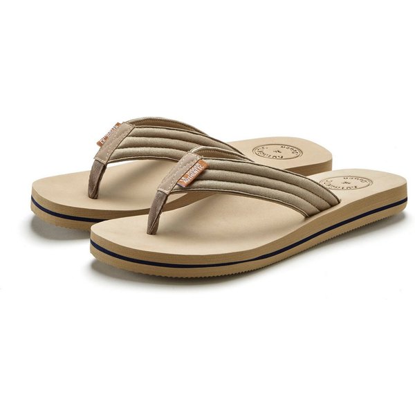 AUTHENTIC LE JOGGER Badelatsche, Flip Flop, Badepantolette, Badeschlappe, Sommerschuhe Badezehentrenner Pantolette, Zehentrenner mit ultraleichter Sohle Unisex 