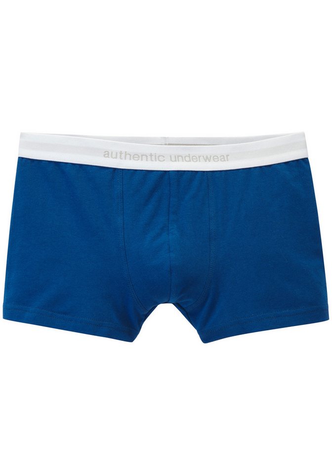AUTHENTIC LE JOGGER Boxer (Packung, 5-St) unifarben, mit kontrastfarbigem Bund, Baumwollmischung – Bild 5 von 5