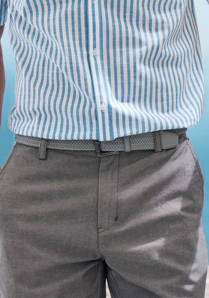 AUTHENTIC LE JOGGER Hüftgürtel Herrengürtel, Anzuggürtel, Jeansgürtel, Hosengürtel, Stretchgürtel Flechtgürtel, Gürtel für Jeans & Hosen aus elastischem Materia – Bild 2 von 4