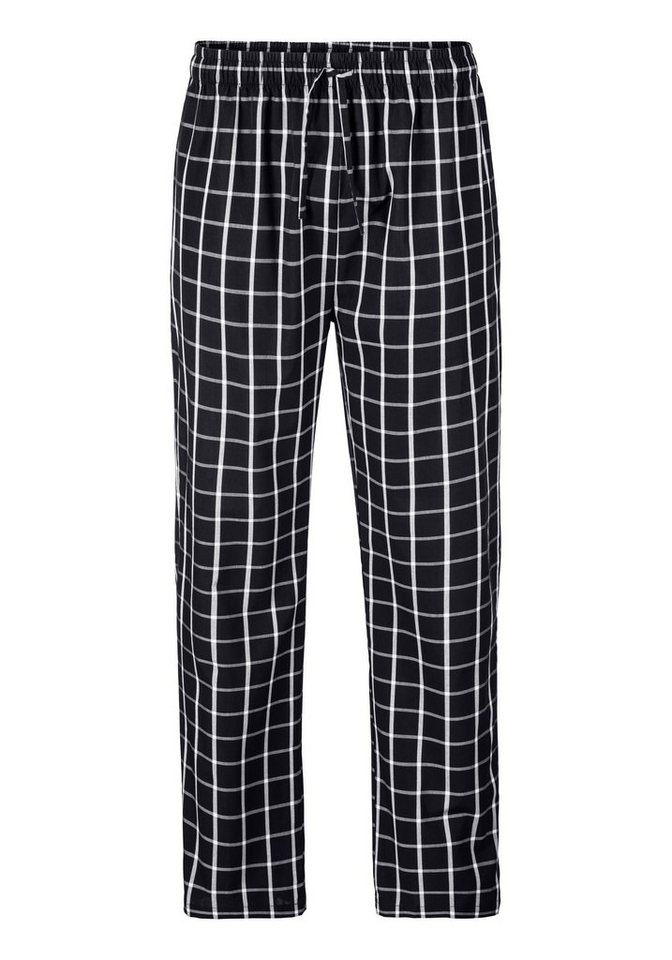 AUTHENTIC LE JOGGER Pyjamahose mit Seitentaschen und Bindeband – Bild 2 von 5