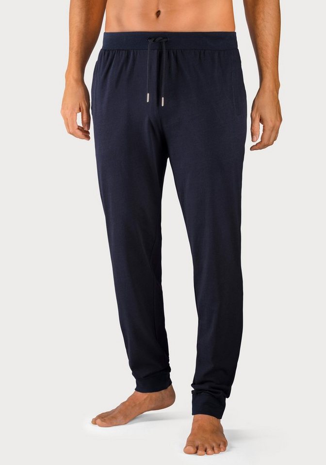 AUTHENTIC LE JOGGER Schlafhose Relaxpants, mit Kordel (2-tlg) aus weicher Single Jersey Ware – Bild 2 von 5