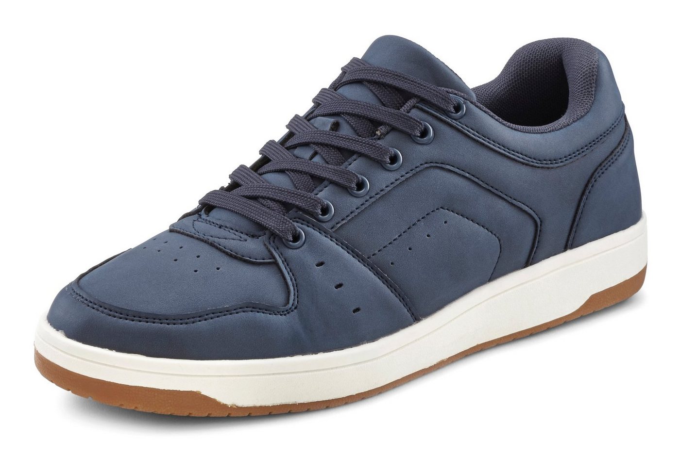 AUTHENTIC LE JOGGER Schnürhalbschuh, Freizeitschuh, Schnürschuh, Turnschuh Sneaker im modischen Casual-Look VEGAN – Bild 2 von 5
