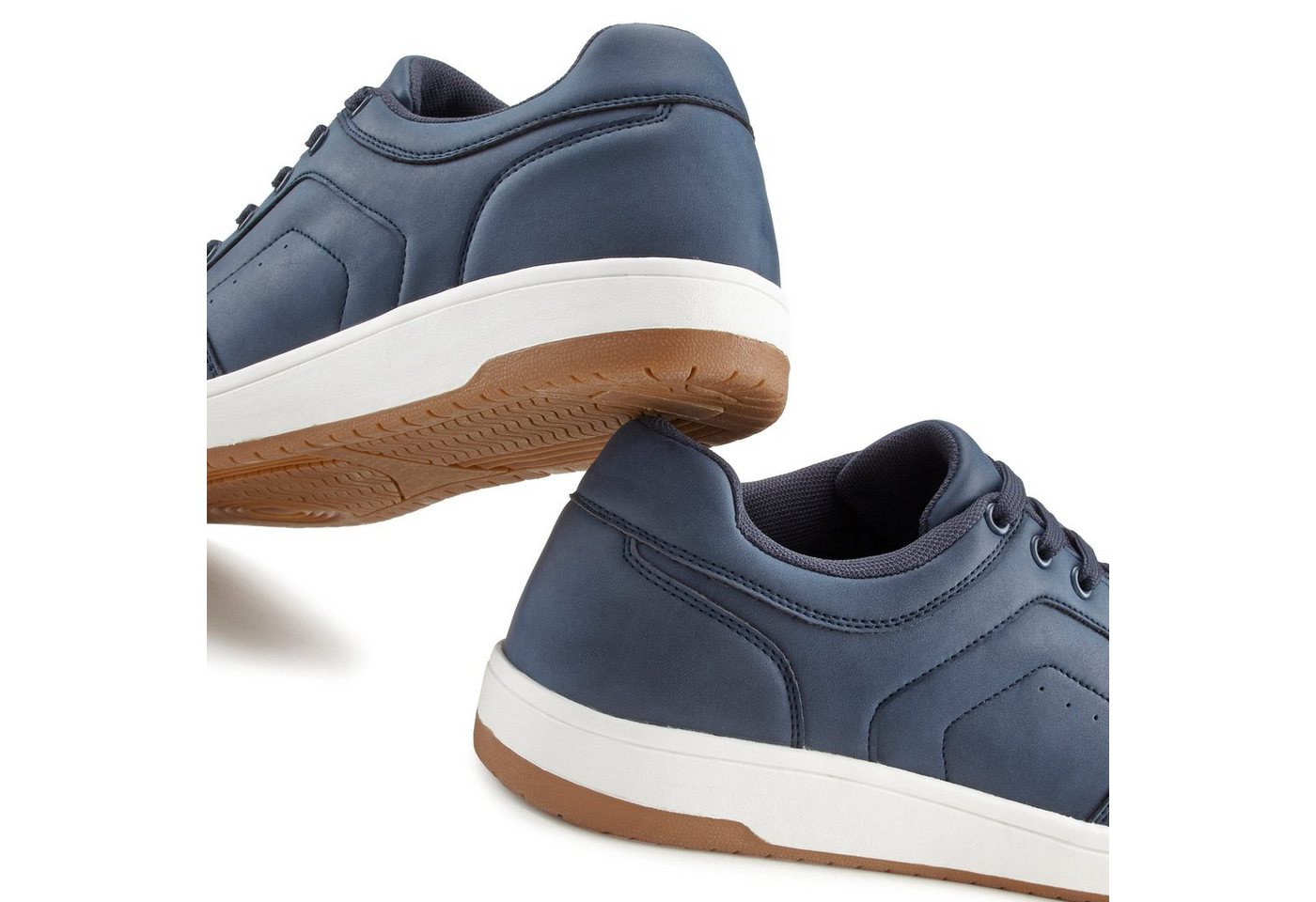 AUTHENTIC LE JOGGER Schnürhalbschuh, Freizeitschuh, Schnürschuh, Turnschuh Sneaker im modischen Casual-Look VEGAN – Bild 5 von 5
