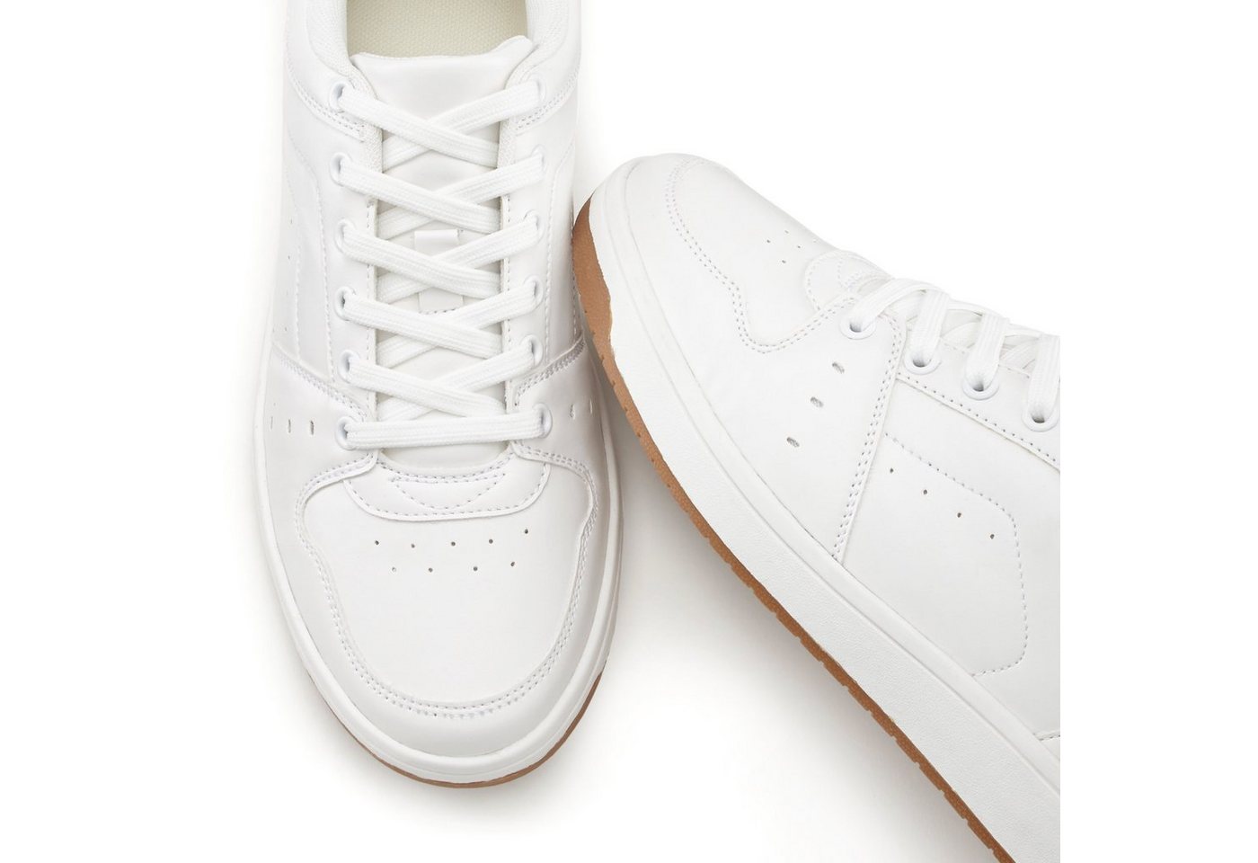 AUTHENTIC LE JOGGER Schnürhalbschuh, Freizeitschuh, Schnürschuh, Turnschuh Sneaker im modischen Casual-Look VEGAN – Bild 4 von 5