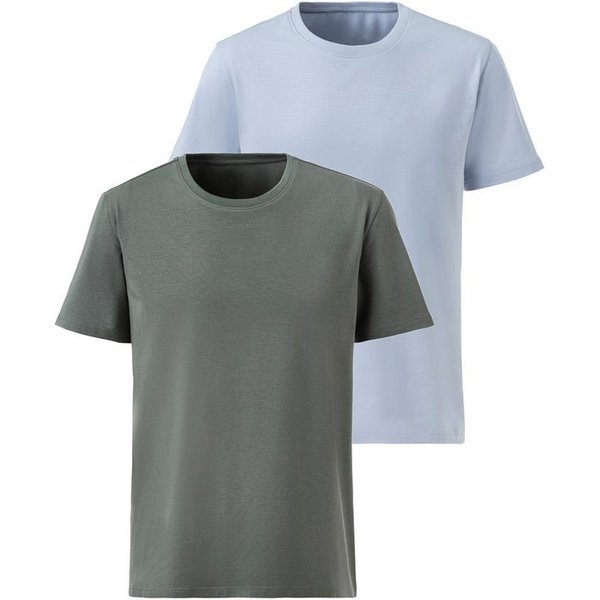 AUTHENTIC LE JOGGER T-Shirt (Packung, 2) Freizeitshirt aus 100% Baumwolle