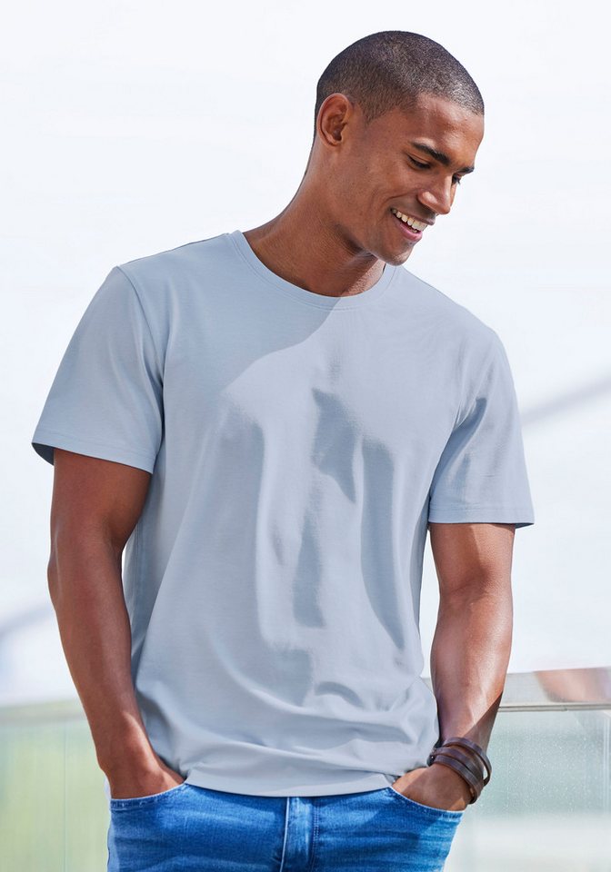 AUTHENTIC LE JOGGER T-Shirt (Packung, 2) Freizeitshirt aus 100% Baumwolle – Bild 2 von 5