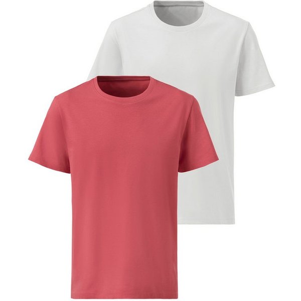 AUTHENTIC LE JOGGER T-Shirt (Packung, 2) Freizeitshirt aus 100% Baumwolle