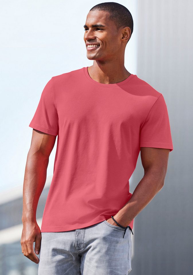 AUTHENTIC LE JOGGER T-Shirt (Packung, 2) Freizeitshirt aus 100% Baumwolle – Bild 2 von 5
