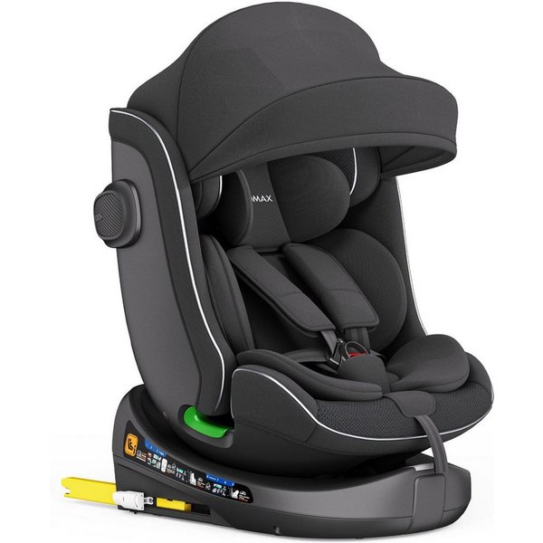 XOMAX Autokindersitz XOMAX Nova Kindersitz mit ISOFIX Auto 0-36kg AUTOSITZ 360°Drehbar, bis: 12 Jahre, (1-tlg)