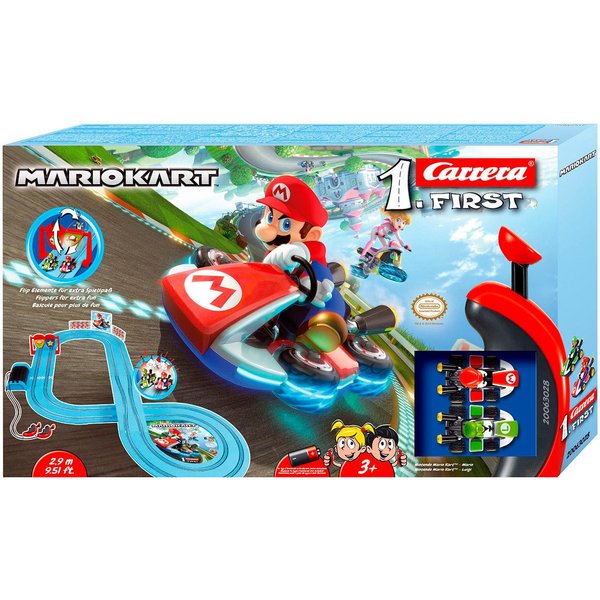 Carrera® Autorennbahn Carrera® First - Mario Kart™ Mario vs. Luigi