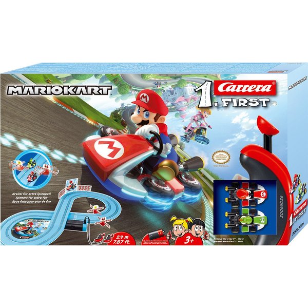Carrera® Autorennbahn Carrera® First - Mario Kart™ (Streckenlänge 2,4 m), (Set)