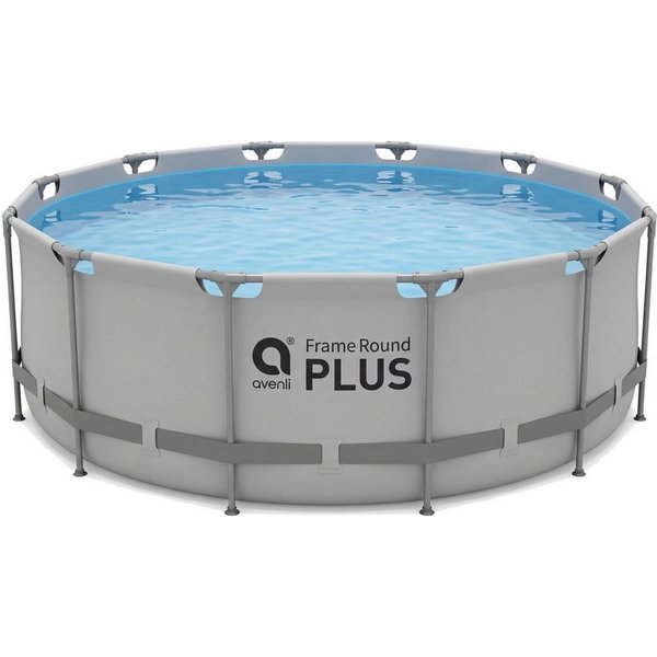 Avenli Framepool Frame Plus Pool 366x100 cm, Aufstellpool (Stahlrahmenpool, ohne Zubehör), Auch als Ersatzpool geeignet