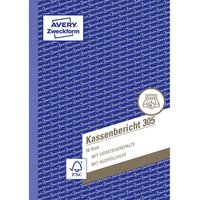 Avery Zweckform Formularbuch '305' Kassenbericht ECF