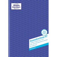 Avery Zweckform Formularbuch '427' Kassenabrechnung ECF