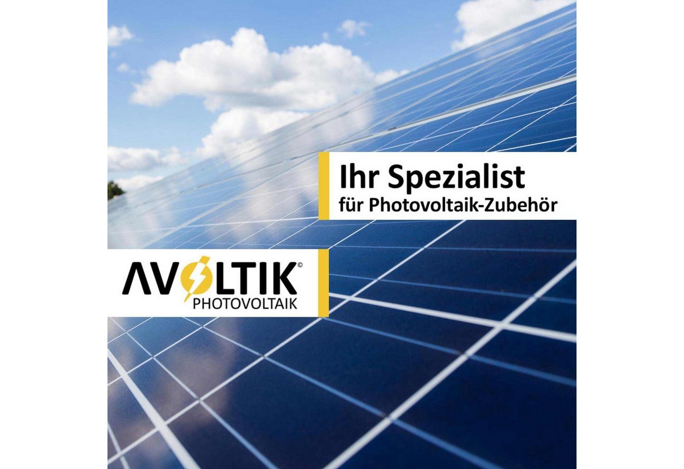 avoltik Solarmodul-Halterung Endkappen Abdeckkappe 40x40mm Solarschiene Abschluss Profil 4-10 Set, (Endkappen Abdeckkappe 40x40mm Solarschiene Abschluss Profil  – Bild 5 von 5