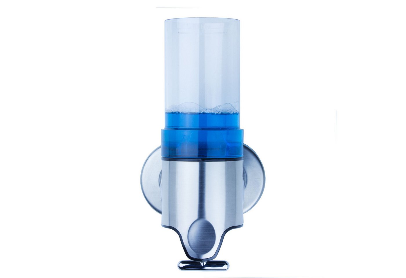 Avorio Seifenspender Premium, (1-tlg), Edelstahl 350 ml tropffrei Wandmontage abschließbar für Bad & Küche – Bild 4 von 5